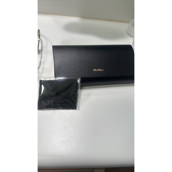 Max Mara Oval Sunglasses with purple lenses main image 6